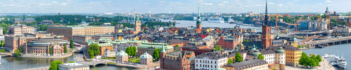 Réservez des vols de Rome à Stockholm avec airBaltic