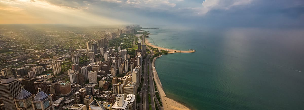 Fly fra København til Chicago