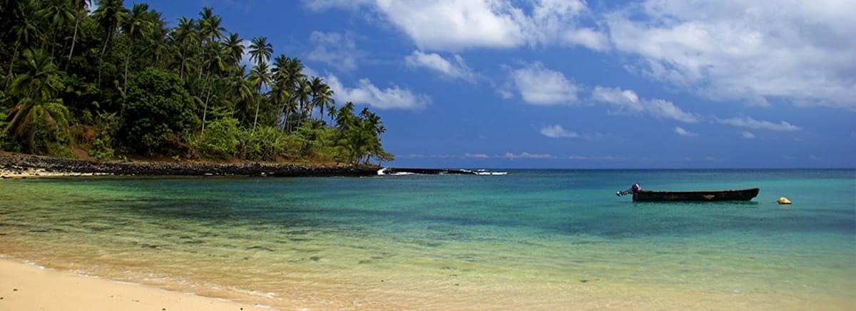 Fly fra København til São Tomé