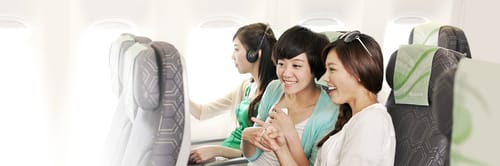 Trova voli per Taichung (RMQ) con EVA Air
