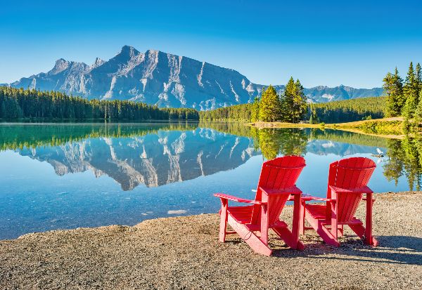 Paris skyline at sunset