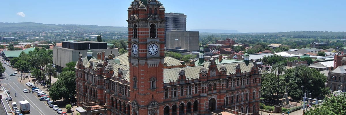 Flights from Pietermaritzburg (PZB)