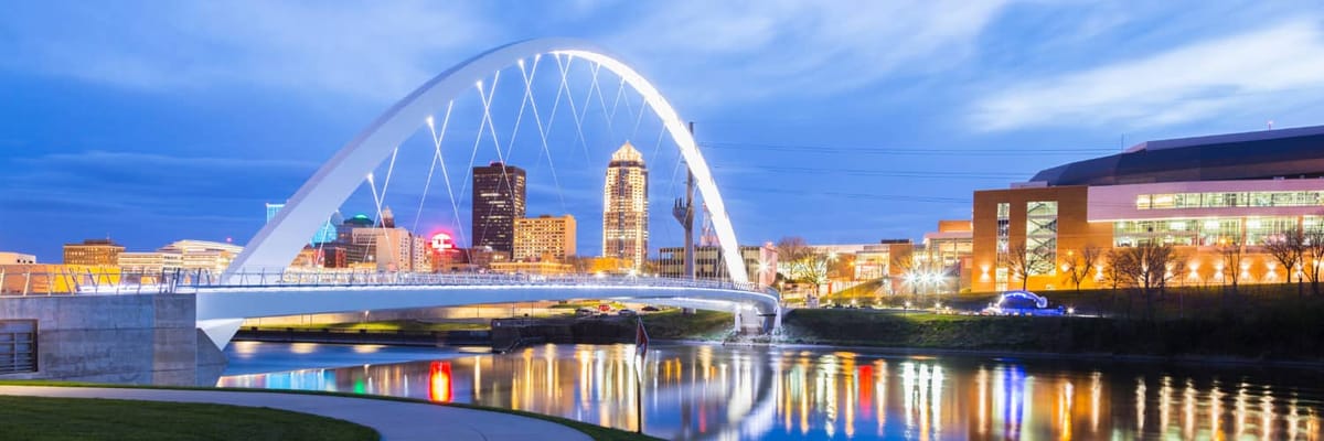 Flüge nach Des Moines mit American Airlines