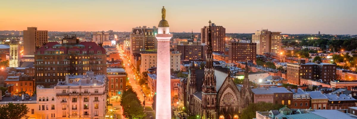 Vuelos de American Airlines desde Johnson City a a Baltimore
