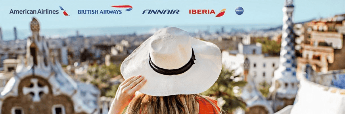 アメリカン航空のお得な航空券 バルセロナへ