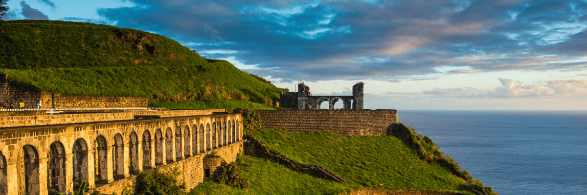 预订飞往巴斯特尔 (SKB)的航班