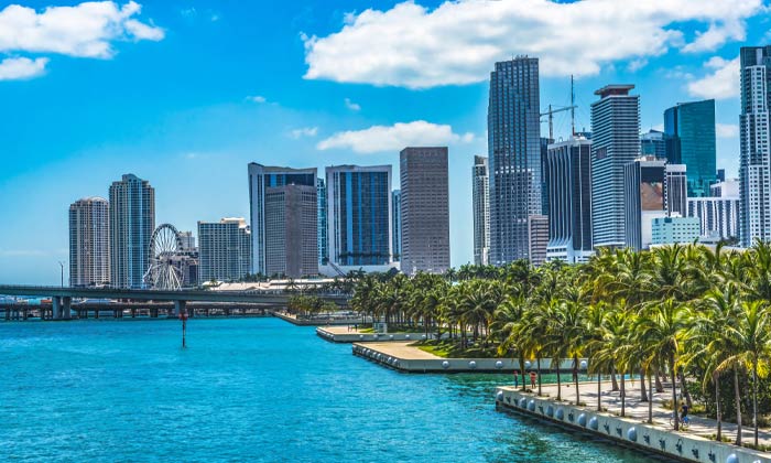 Miami view.