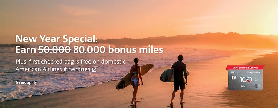 Earn 80,000 bonus miles with this credit card offer. Offers vary elsewhere. Opens another site in a new window that may not meet accessibility guidelines.