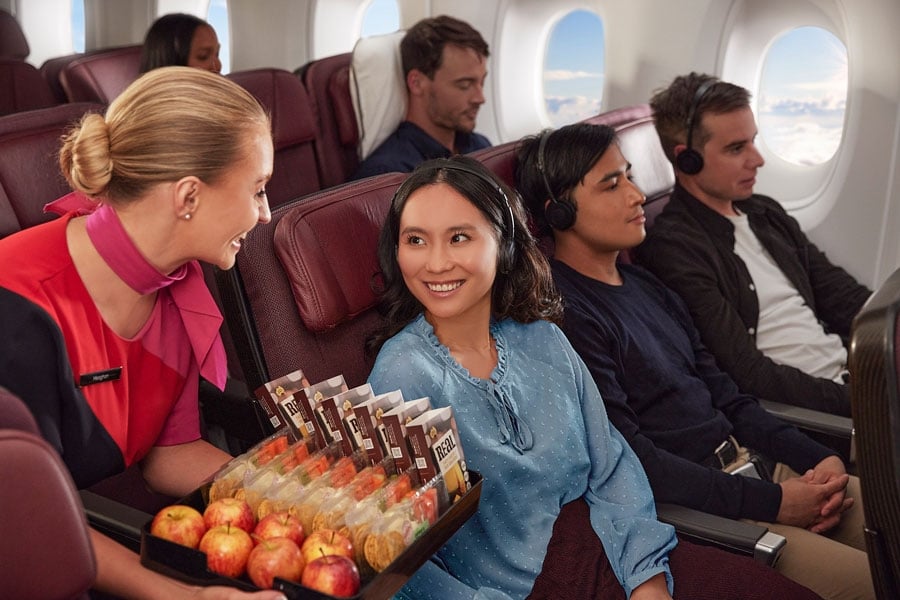 Qantas economy
