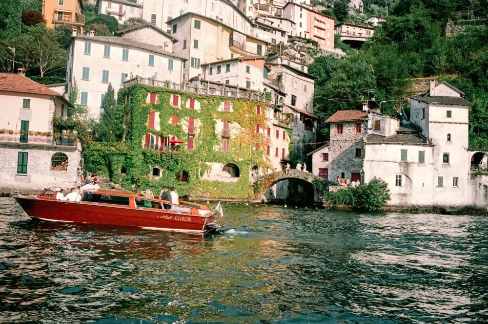 Historic European city with romantic architecture