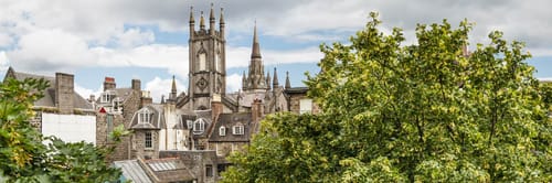 Flights from Bangalore to Aberdeen with Air India