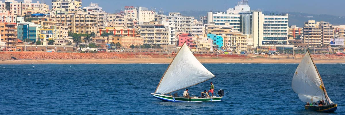 Flights from Singapore to Visakhapatnam with Air India