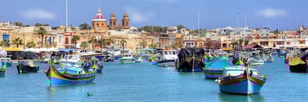 Flights from Amsterdam to Malta