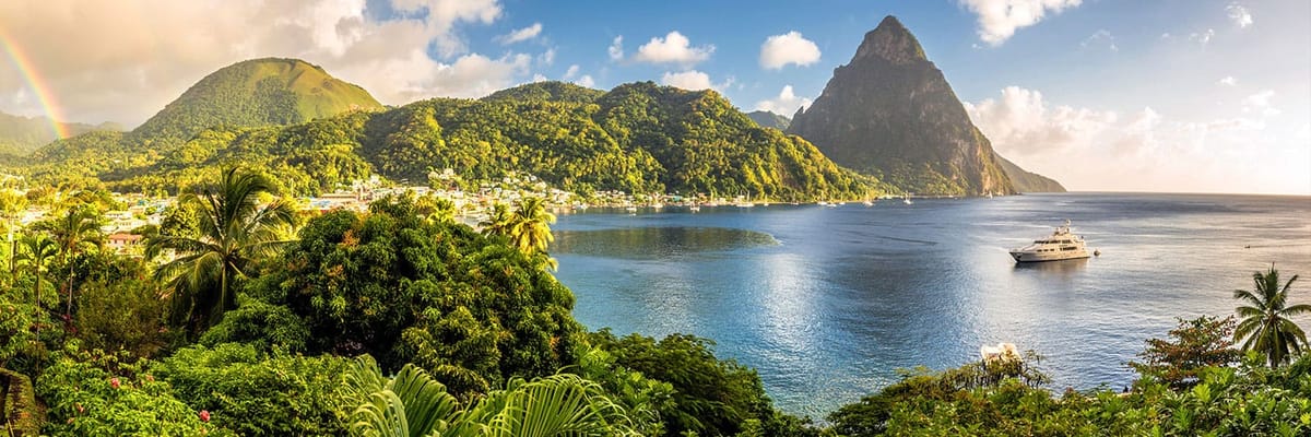 Réservez des vols de Georgetown (Cheddi Jagan) à Castries avec Caribbean Airlines