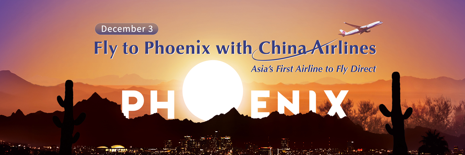 China Airlines Direct to Phoenix