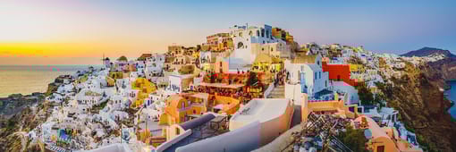 Flights from Larnaca to Santorini