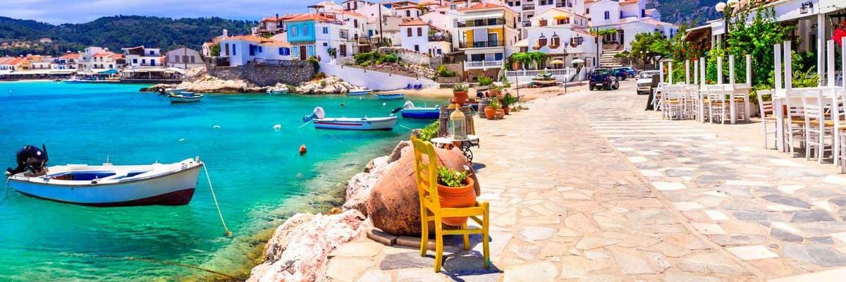 Flights from Barcelona to Samos