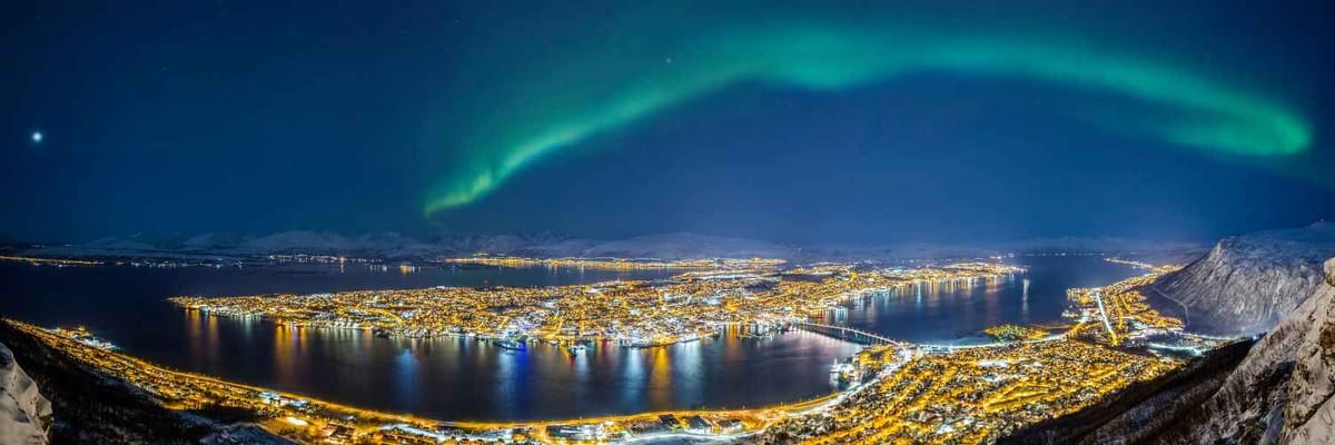 Flights to Tromso {price_modifier}starting at **Flights.FromLowestPrice**