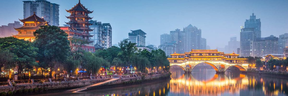 Flights to Chengdu {price_modifier}starting at **Flights.FromLowestPrice**