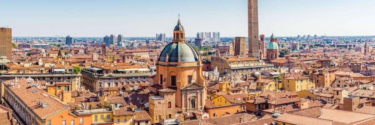 Flights to Bologna {price_modifier}starting at **Flights.FromLowestPrice**