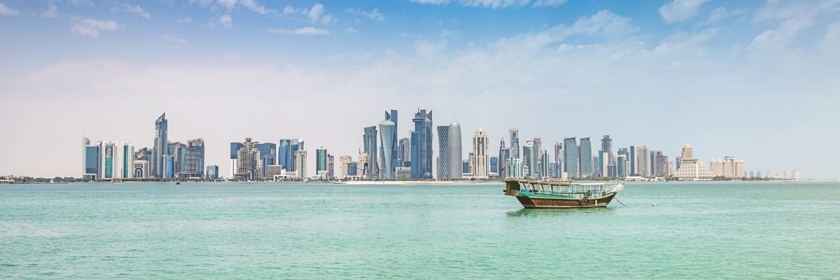 Flights to Doha {price_modifier}starting at **Flights.FromLowestPrice**