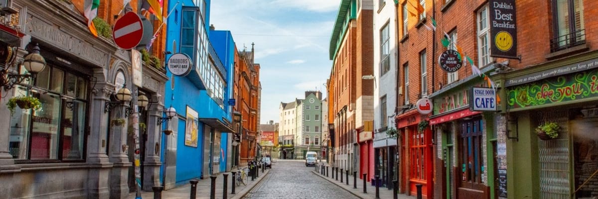 Flights to Dublin {price_modifier}starting at **Flights.FromLowestPrice**