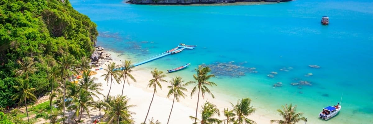 Flights to Ko Samui {price_modifier}starting at **Flights.FromLowestPrice**