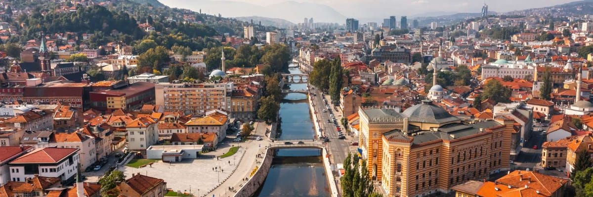 Flights to Sarajevo {price_modifier}starting at **Flights.FromLowestPrice**