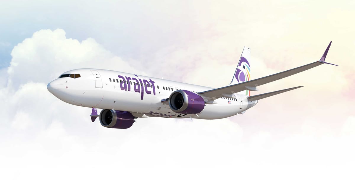 Arajet plane image