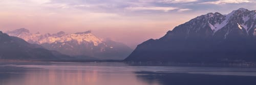 Lake Geneva at dawn