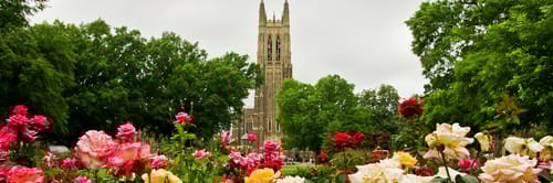 Duke Chapel on the campus of Duke University in Durham, North Carolina