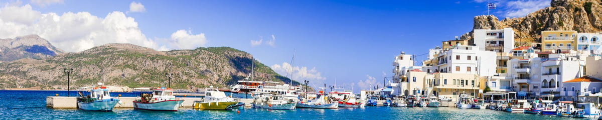 Flüge von Brüssel nach Karpathos mit SKY Express