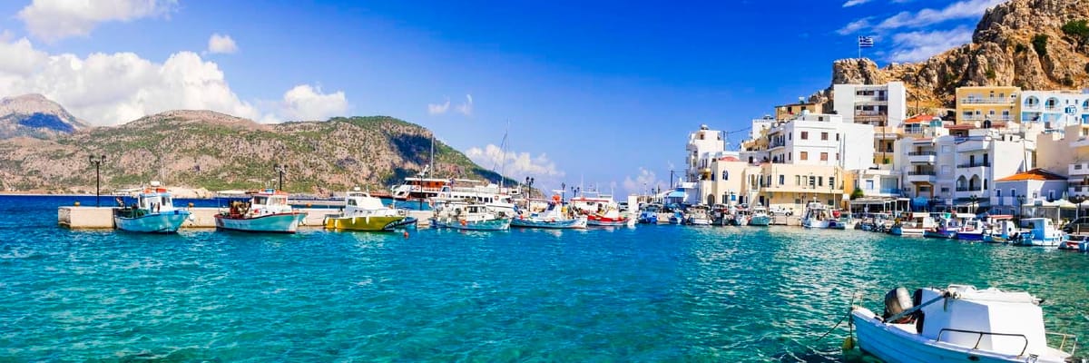 Chios to Karpathos Flights on SKY express