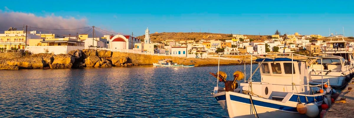 Larnaca to Kasos Flights on SKY express