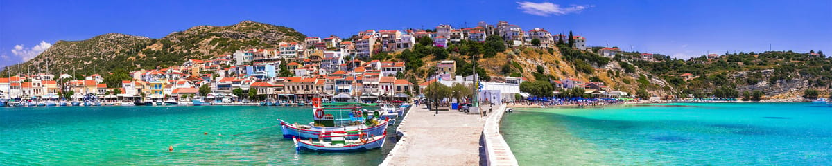 Flüge von Kastoria nach Samos mit SKY Express