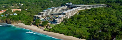 Aerial view of Dreams Bahia Mita Surf & Spa Oceanfront Resort