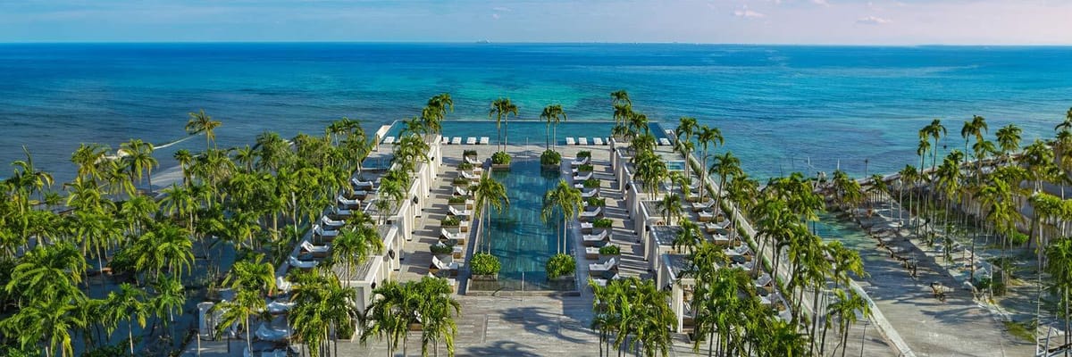 Aerial view of Secrets Impression Moxché in Playa Del Carmen