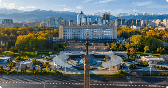 Book flights to Almaty