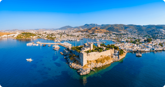 Book flights to Bodrum