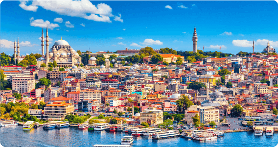 Book flights to Istanbul
