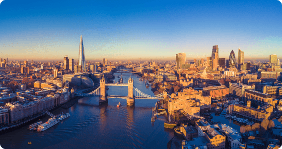 Book flights to London