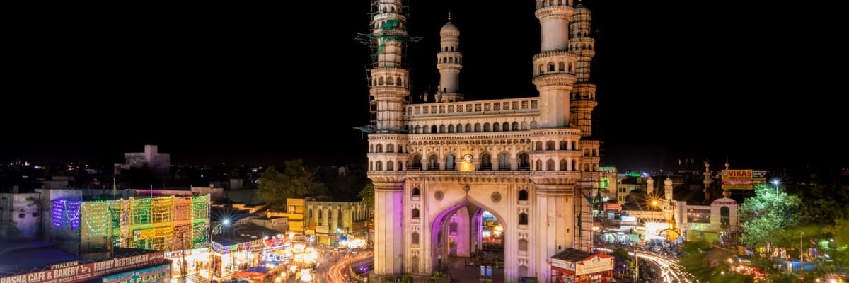 Arch in Hyderabad, India