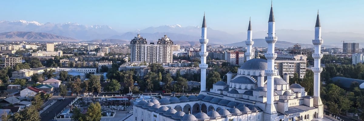 Mosque in Bishkek, Kyrgyzstan