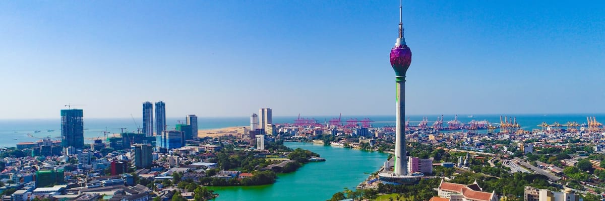 Lotus Tower in Colombo, Sri Lanka