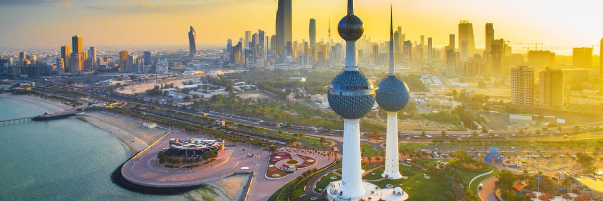 Kuwait Towers in Kuwait