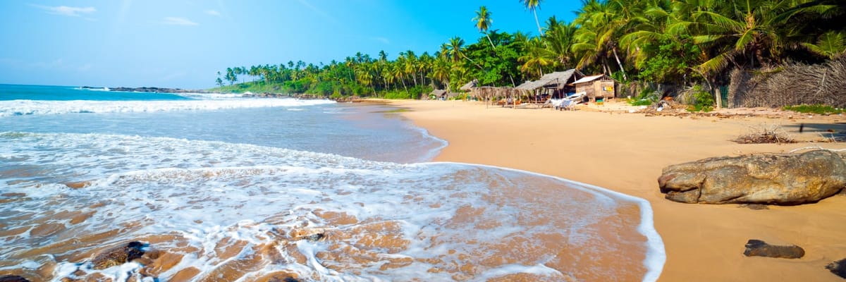Beach in Sri Lanka