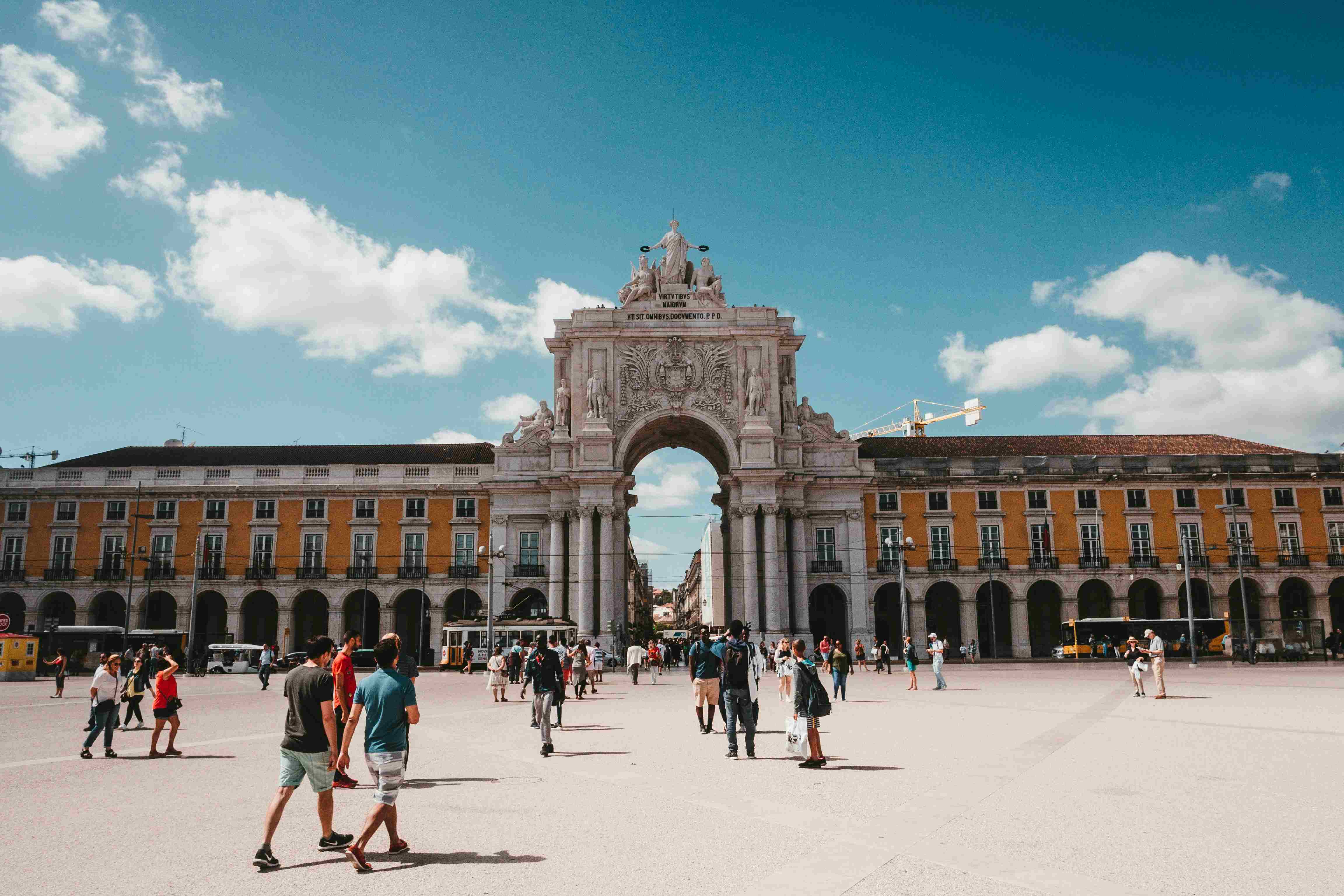 Praça do Comércio Lissabon