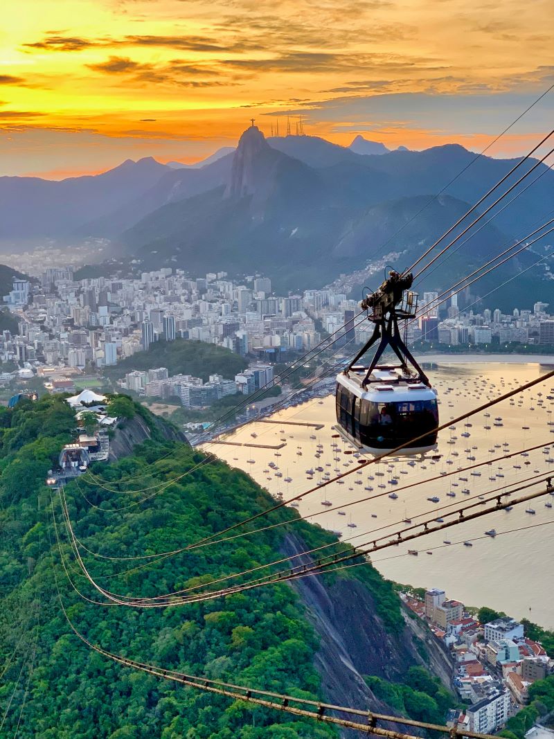 Pão de Açúcar - Amsterdam naar Rio de Janeiro