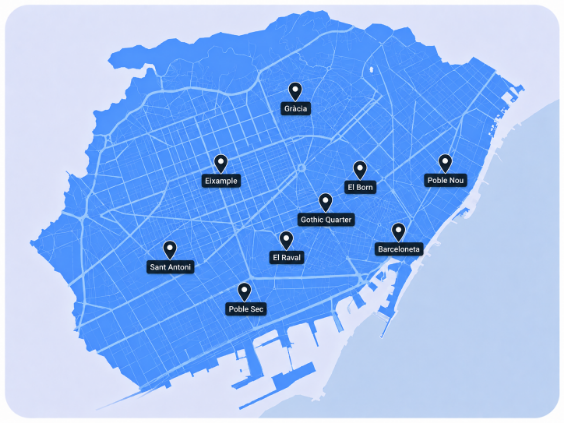 Wijken van Barcelona