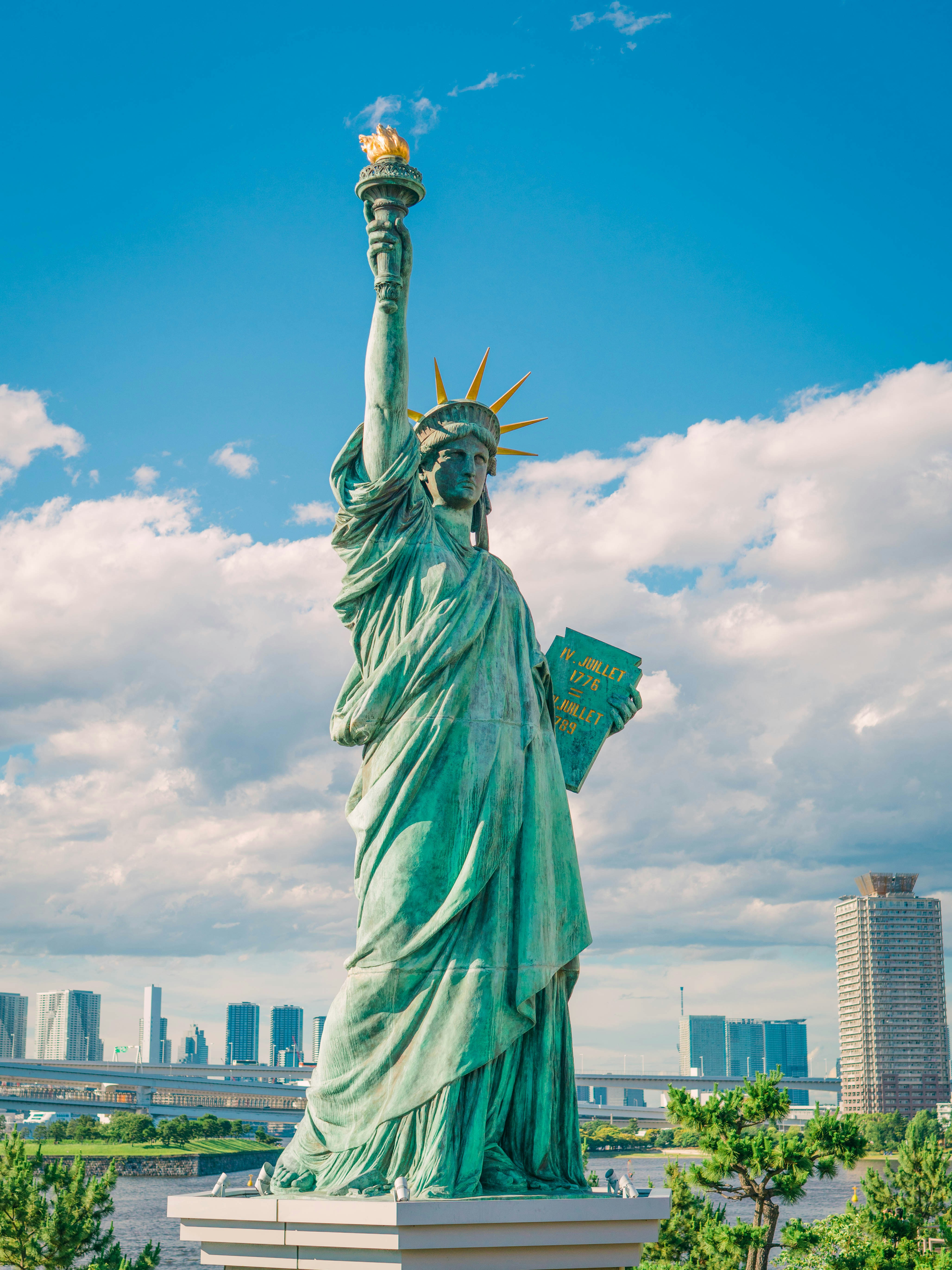Vrijheidsbeeld - Amsterdam naar New York